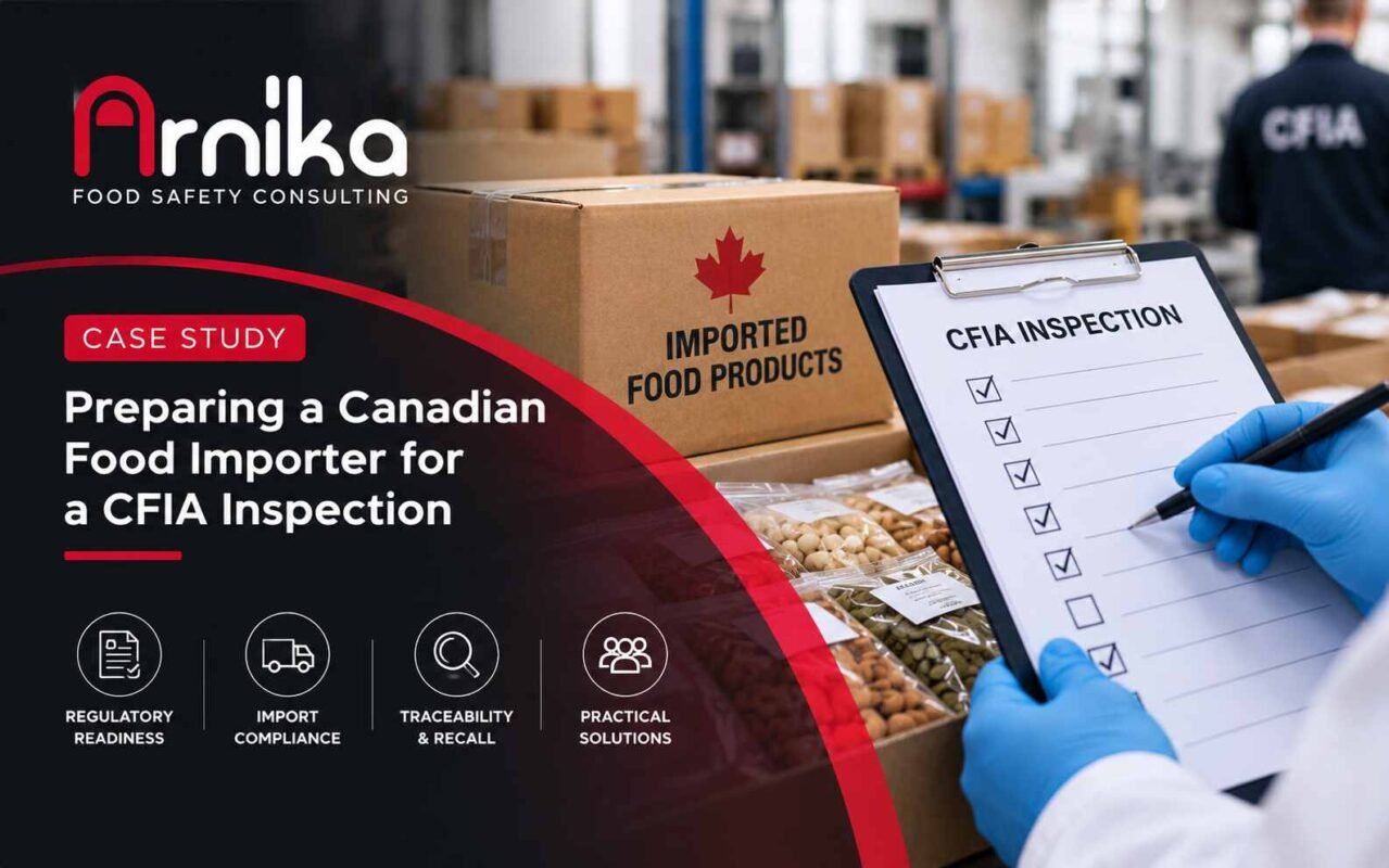 CFIA Inspection Preparation for a Canadian Food Importer